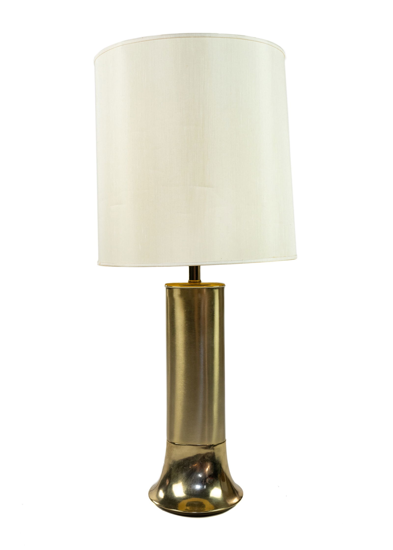 Laurel Brushed Polished Brass Table Lamp (1 of 9)