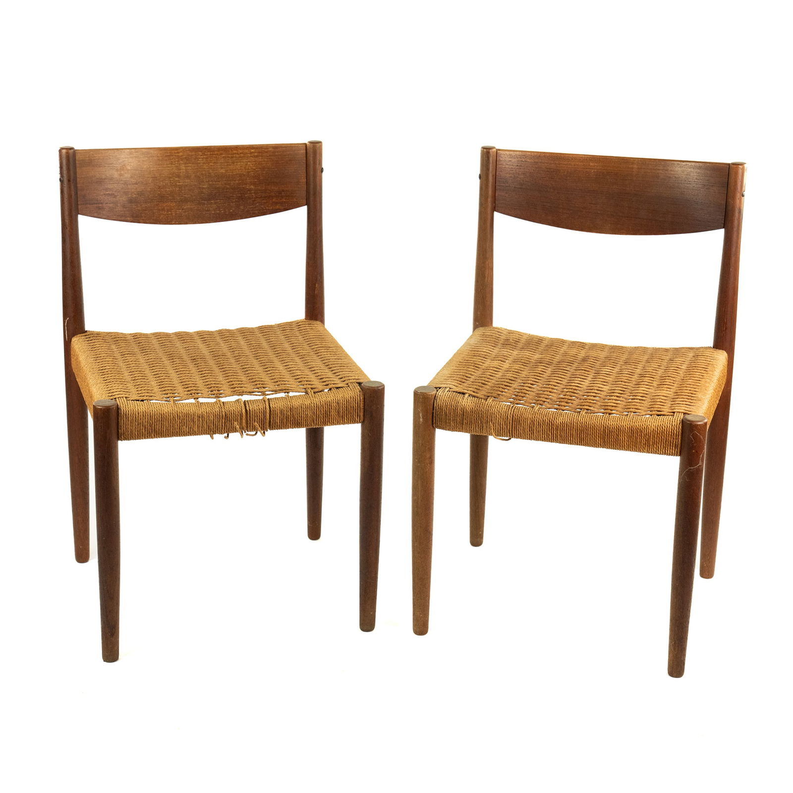 (2) Pair of Poul Volther for Frem Rojle Danish Chairs (1 of 12)