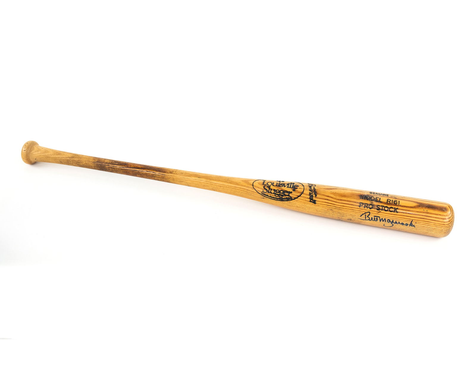 Louisville Slugger Wooden Bat Signed by Bill Mazeroski (1 of 8)