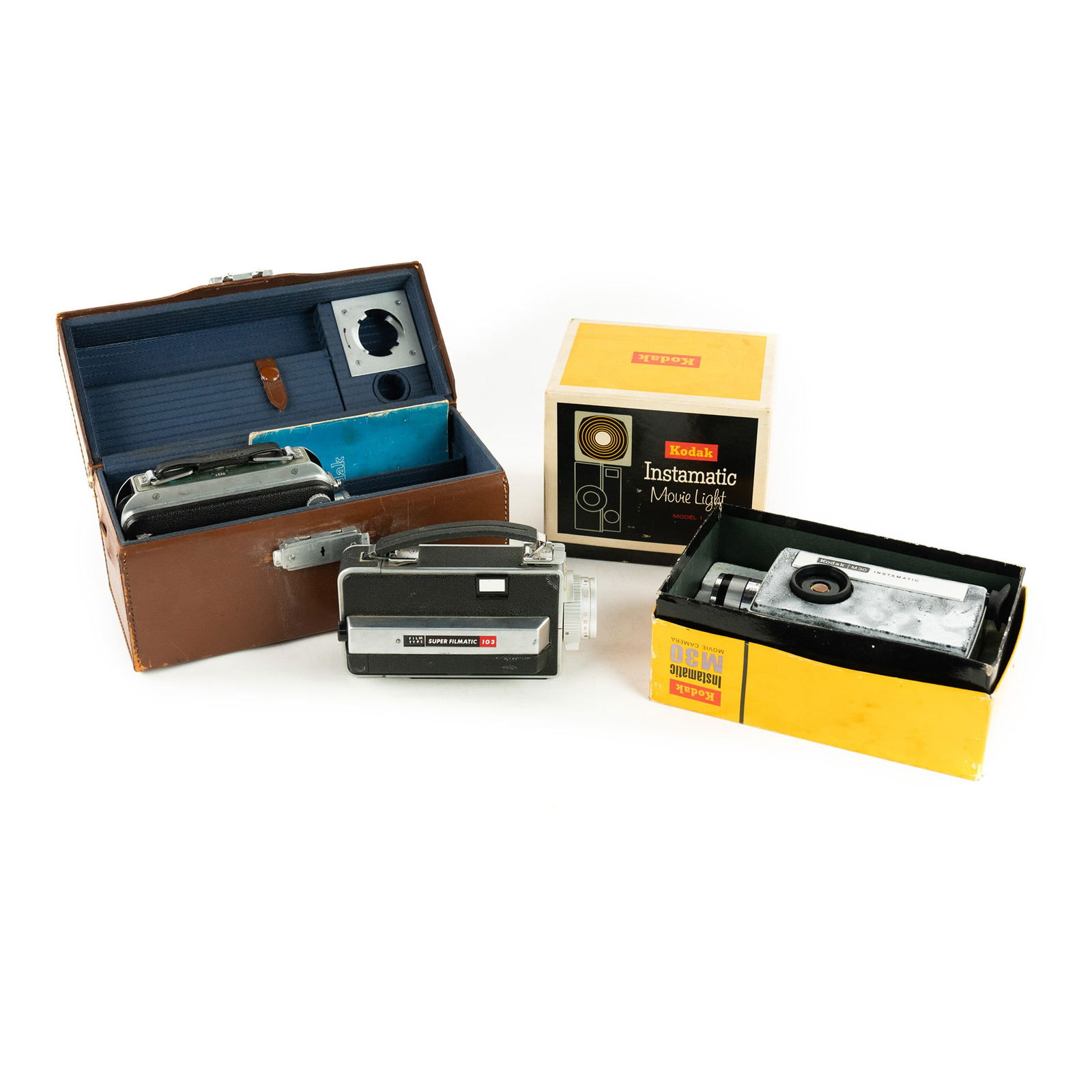 Group of Vintage Cameras inc. Kodak (1 of 8)