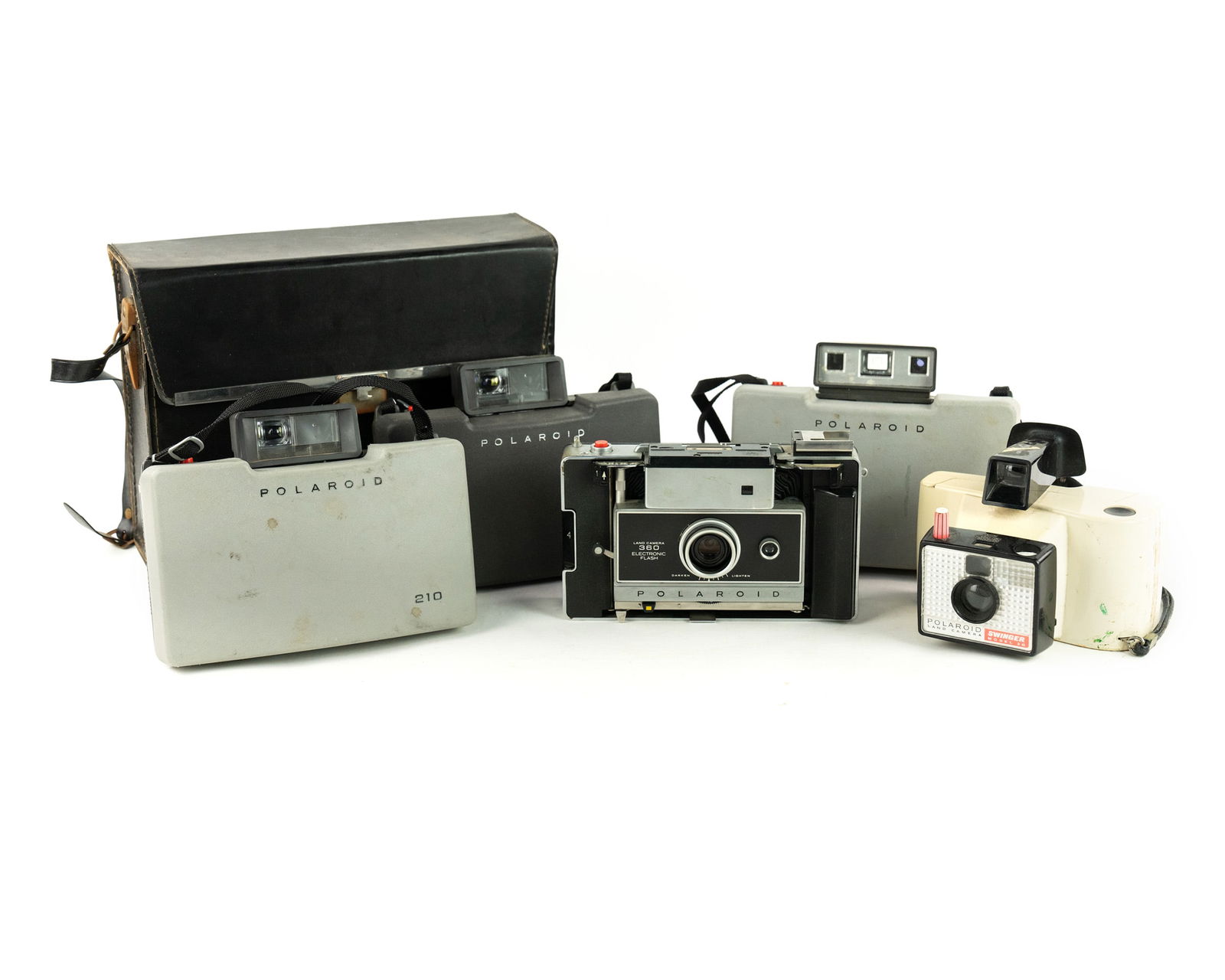 (5) Group of Vintage Polaroid Cameras (1 of 5)