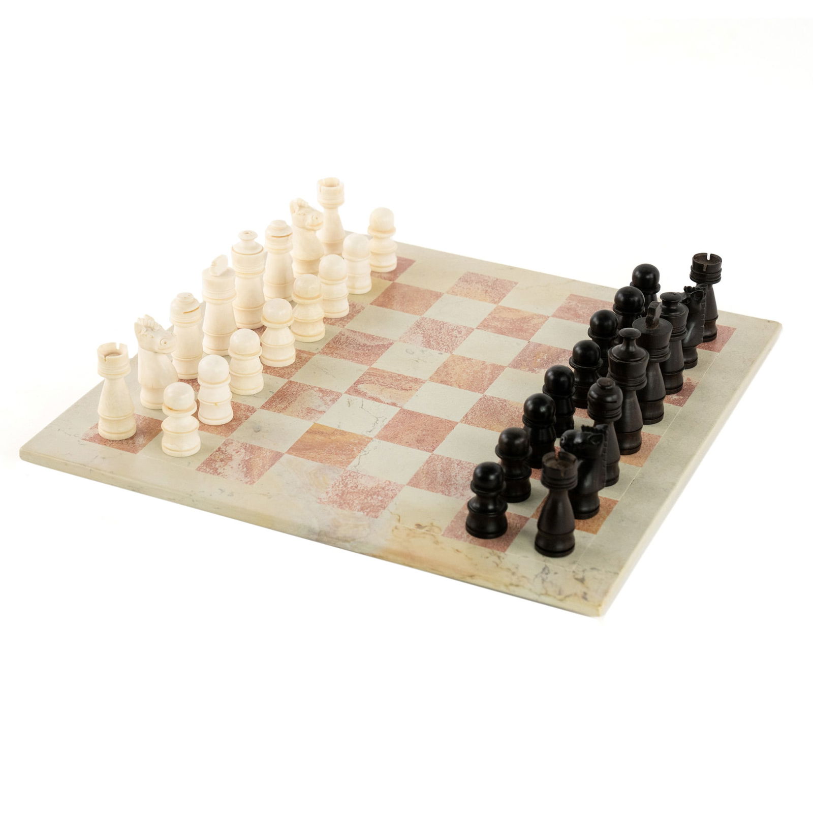 Marble Chess Board with Hand Carved Pieces (1 of 10)