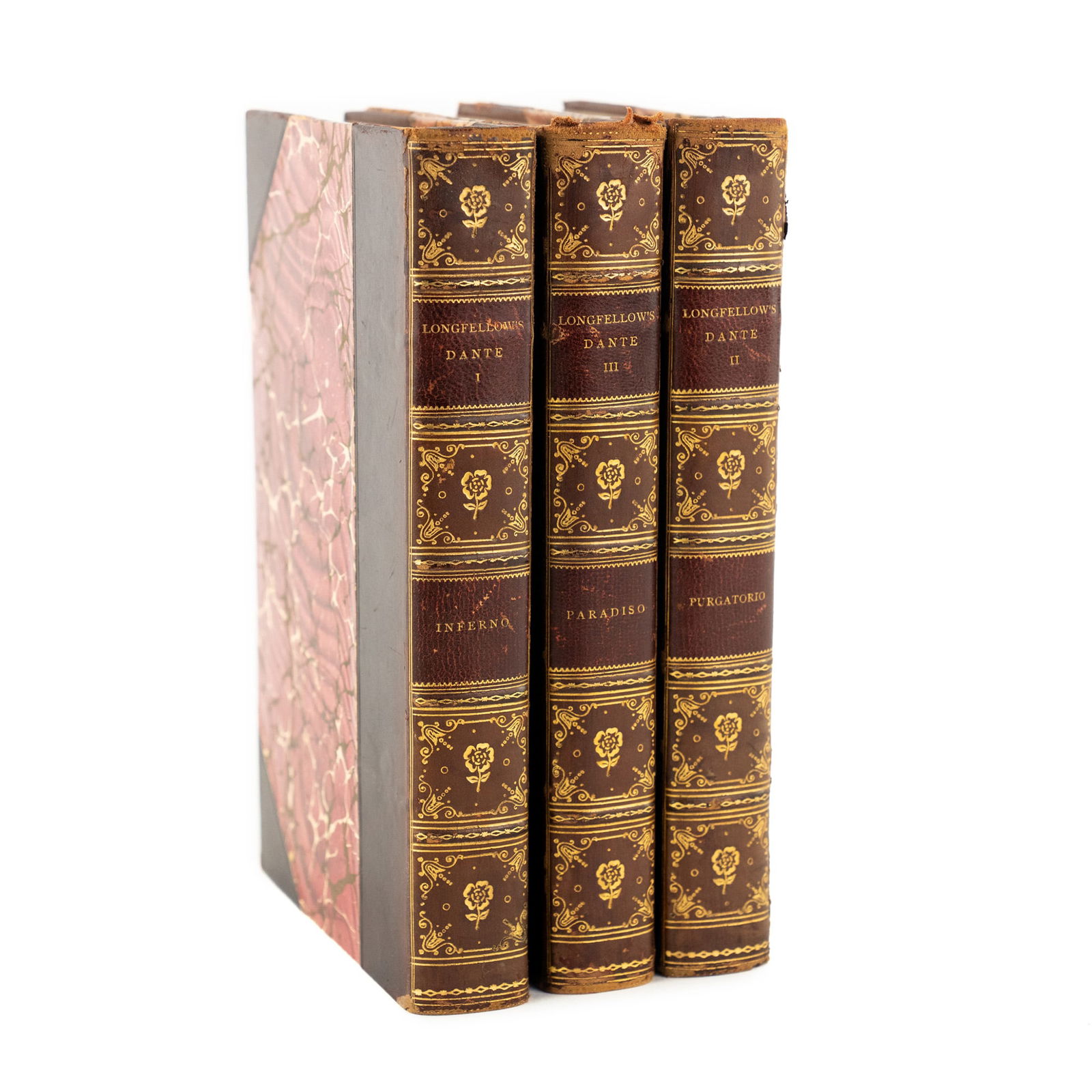 (3) Set of Dantes Divine Comedy Riverside Press Edition (1 of 8)