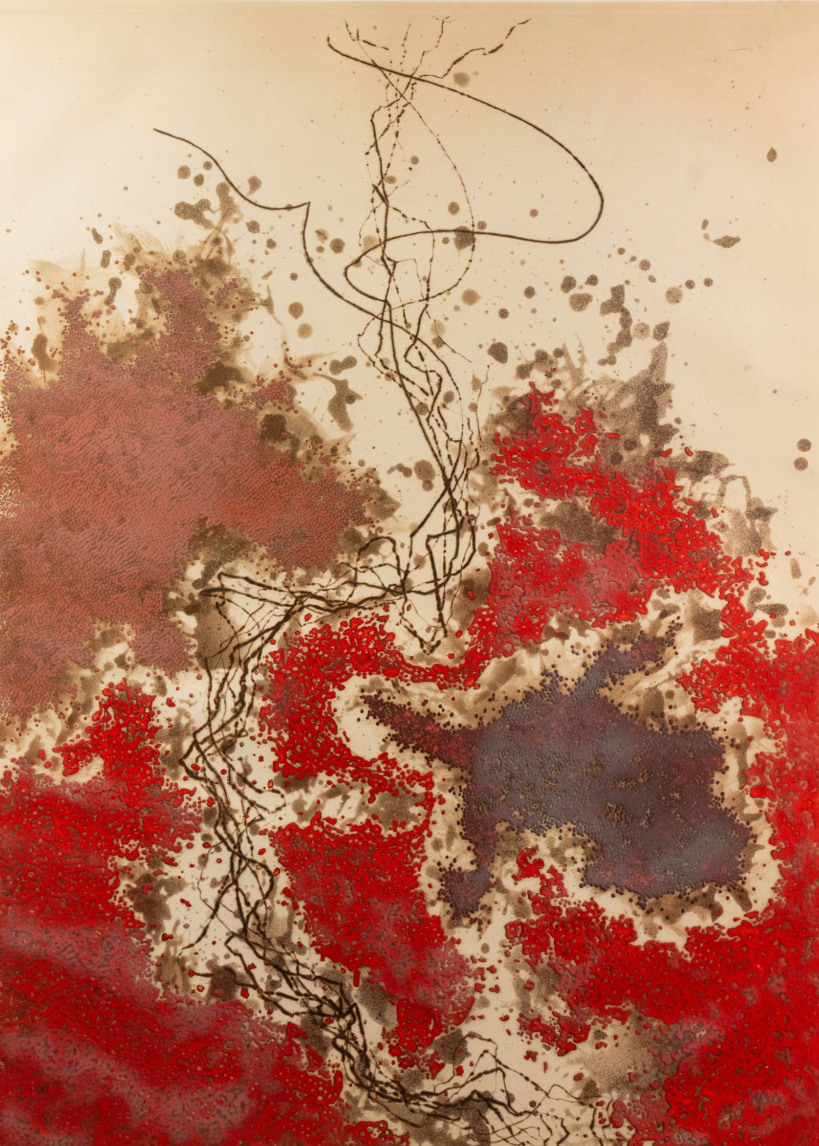 Yannick Ballif-Swinnen Abstract Seriolithograph (1 of 10)