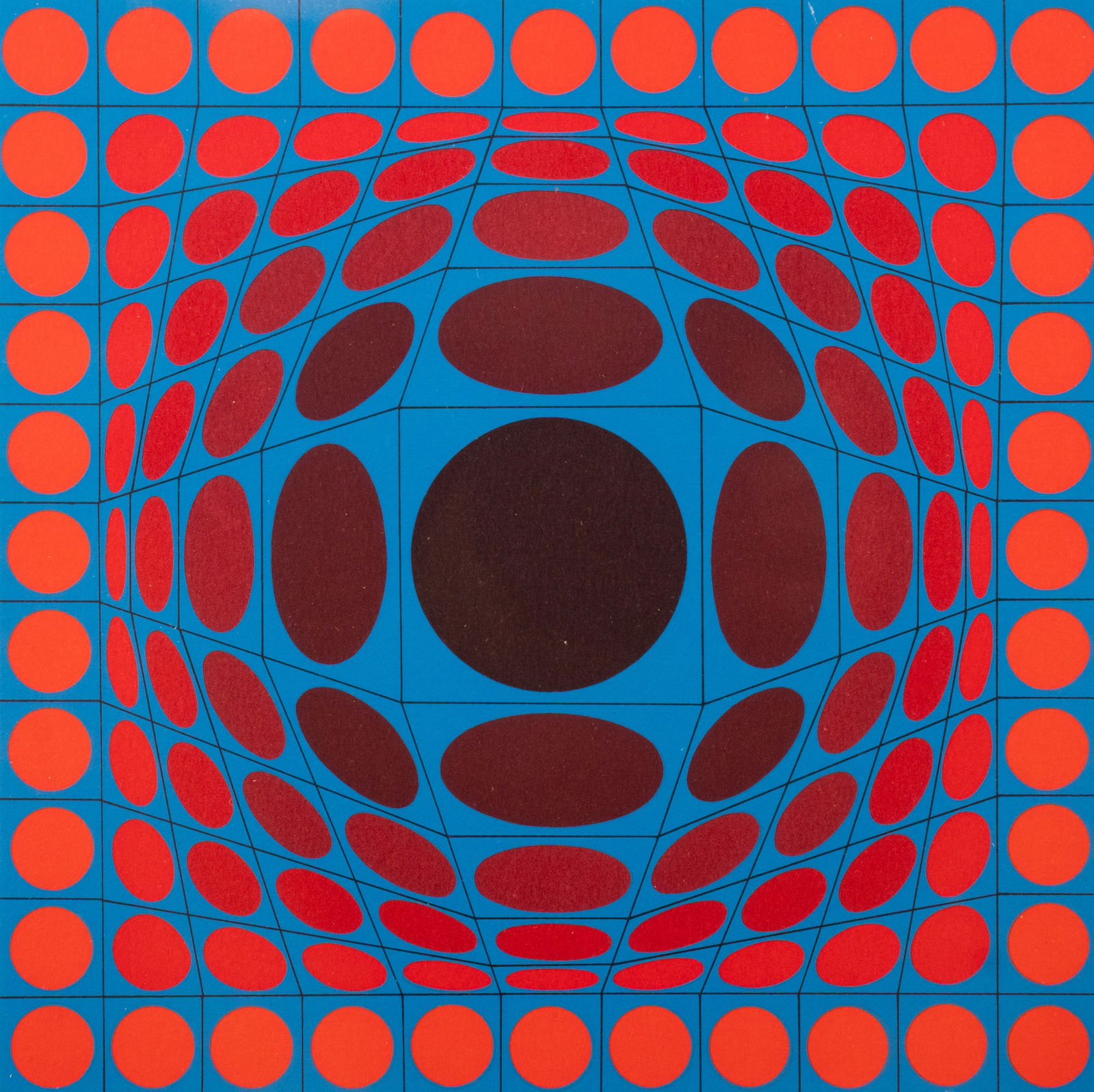 Victor Vasarely 'Ive' Serigraph (1 of 8)