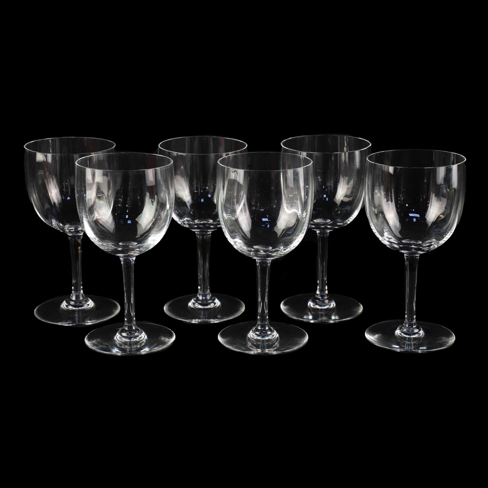 (6) Set of Baccarat Montaigne Tall Water Goblets (1 of 7)
