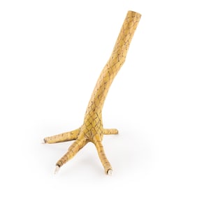 L.J. Laird Chicken Foot Hand Carved Folk Art Sculpture