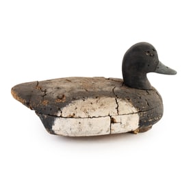 Thomas Gelston Greater Scaup Duck Decoy