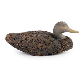 Vintage Cork Duck Decoy