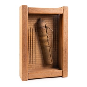 Set of 19th C Borneo Dayak Poisonous Darts and Tolor