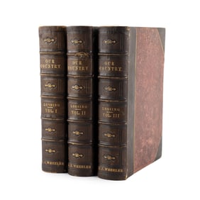 (3) Set of 'Our Country' by Lossing Hardcover Books