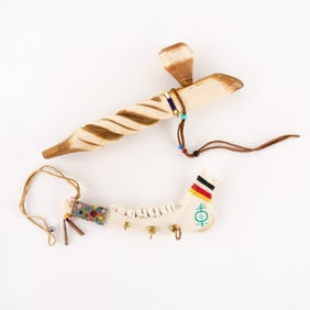 Pair of Contemporary Native American Smalls