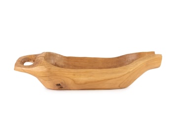 Hand Carved Wood Bowl