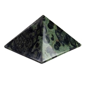 Kambaba Green Jasper Stone Pyramid