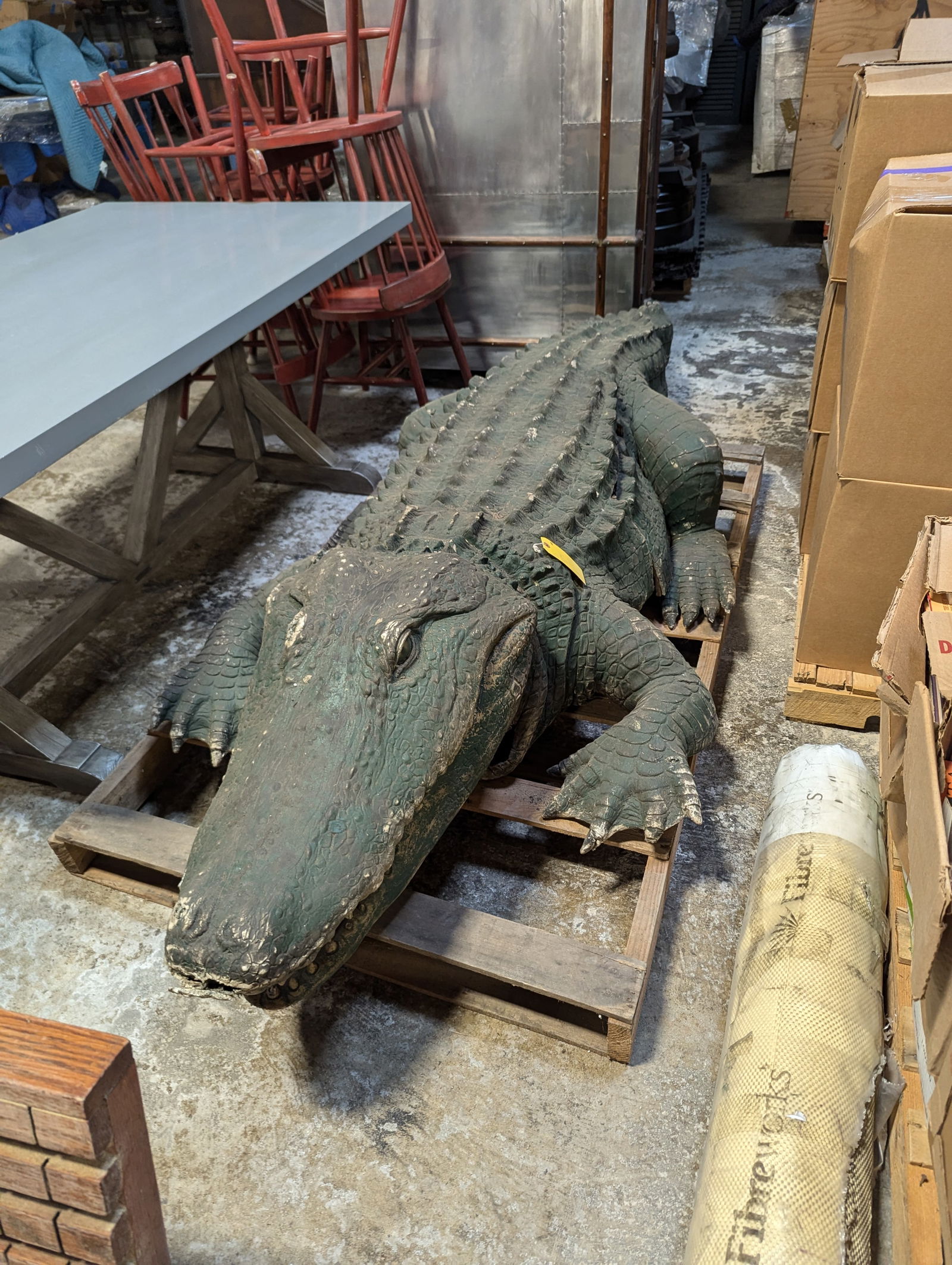 Animatronic Alligator from Putt Putt Golf Course (1 of 5)