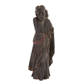 Antique Hand Carved Santos Figure