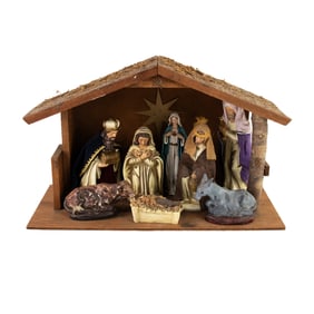 Vintage Nativity Scene
