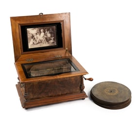 German Symphonium Schutz Marke Music Box