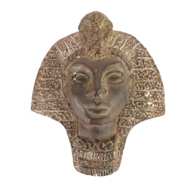 June Kolbe Smith Ceramic Pharaoh Wall Mount Sculpture