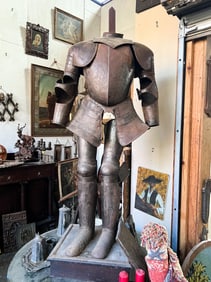 Replica Medieval Knight's Plate Mail Armour Display
