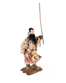Japanese Boy's Day Mongol Warrior Figure