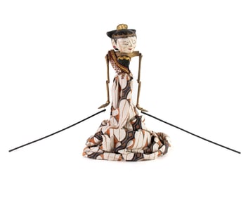 Indonesian Wayang Golek Wooden Puppet