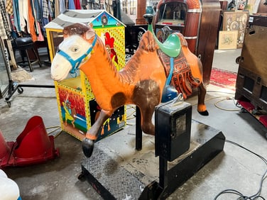 1950's Camel Coin Operated Kiddie Ride