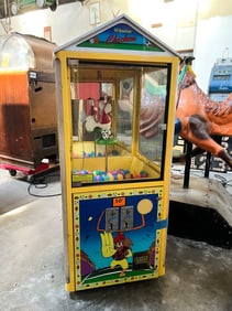 All American Chicken Coin Operated Prize Machine