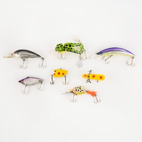 (7) Group of Vintage Fishing Lures