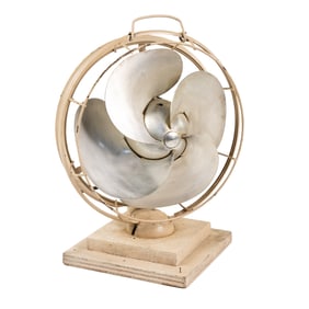 Hari Van Hoefen Vintage Metal Desk Fan