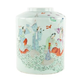 Antique Chinese Porcelain Ginger Jar