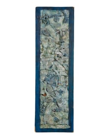 H. V. Hoeffen Untitled Mixed Media on Board Composition