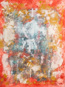 Hari Van Hoeffen Untitled Oil on Canvas Painting