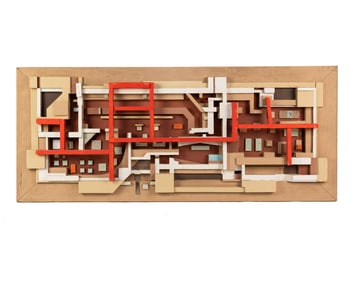 Hari Van Hoeffen '...Speakeasy' Mixed Media Sculpture