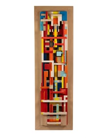 Hari Van Hoeffen Untitled Mixed Media Sculpture