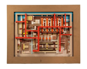 Hari Van Hoeffen '...Smelter' Mixed Media Sculpture