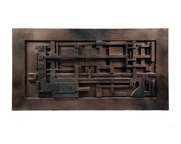 H. V. Hoeffen 'Varnish Operation' Mixed Media Sculpture