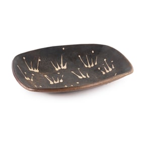 J. M. Johnston Modern Salt Glazed Stoneware Tray