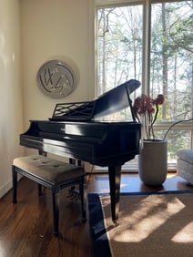 Kimball Black Baby Grand Piano