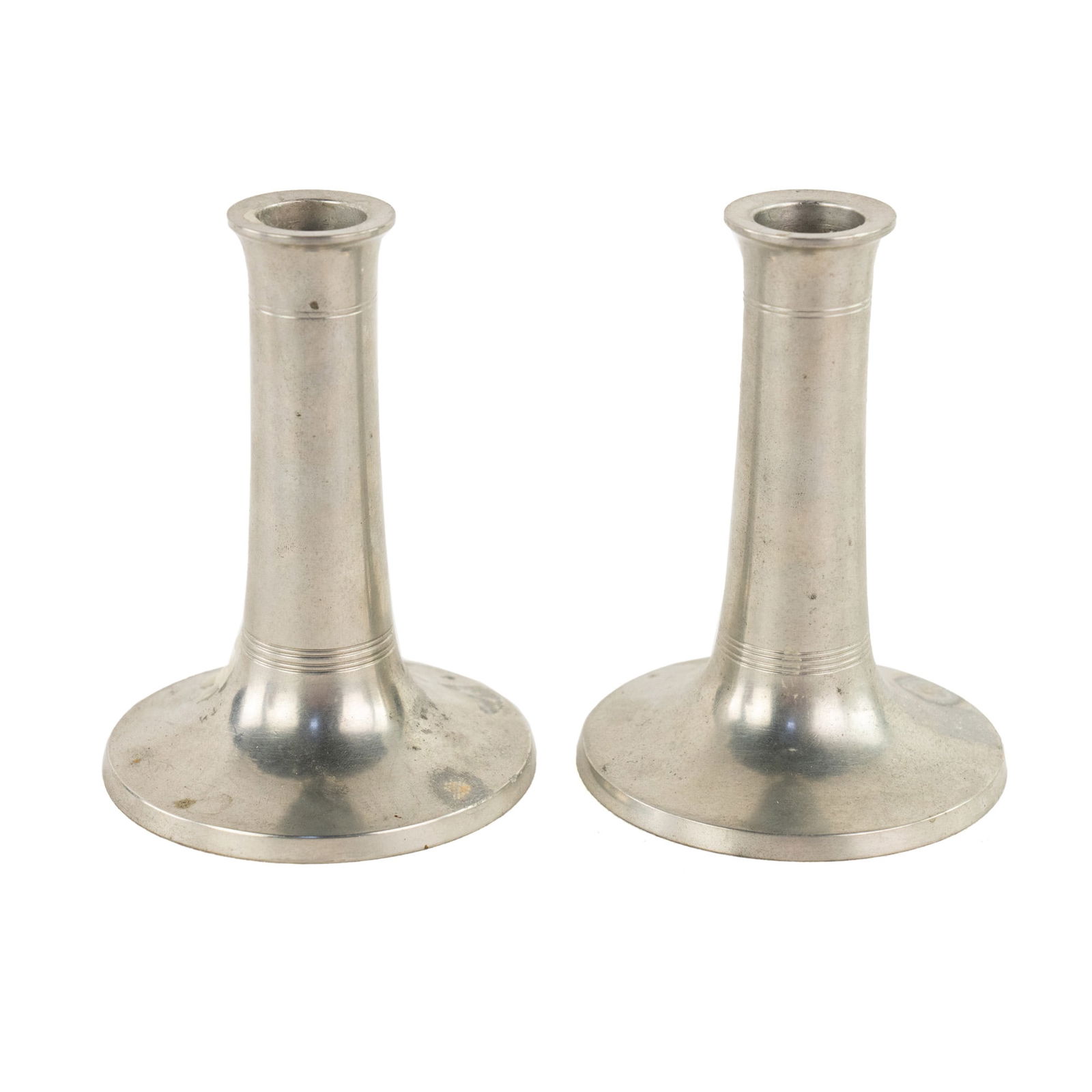 Pair of Just Andersen Tin Candlesticks (1 of 6)