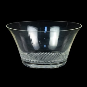 Nan Swid Designs Cut Glass Bowl