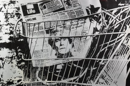 Martin Warhola & William Mogush 'Variation' Serigraph