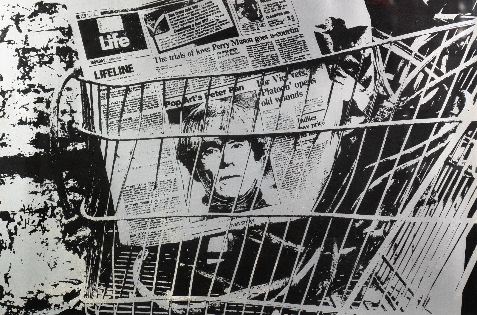 Martin Warhola & William Mogush 'Variation' Serigraph (1 of 11)