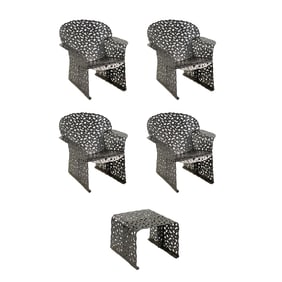 (5) Richard Schultz for Knoll Topiary Lounge Set