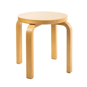 Alvar Aalto for Artek Mid Century Modern Stool 60