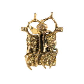 Igael Tumarkin 'Prisoner of Conscience' Bronze Pendant (1 of 2)