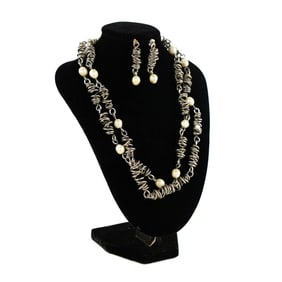 Set of Martha Sturdy Resin and Steel Jewelry