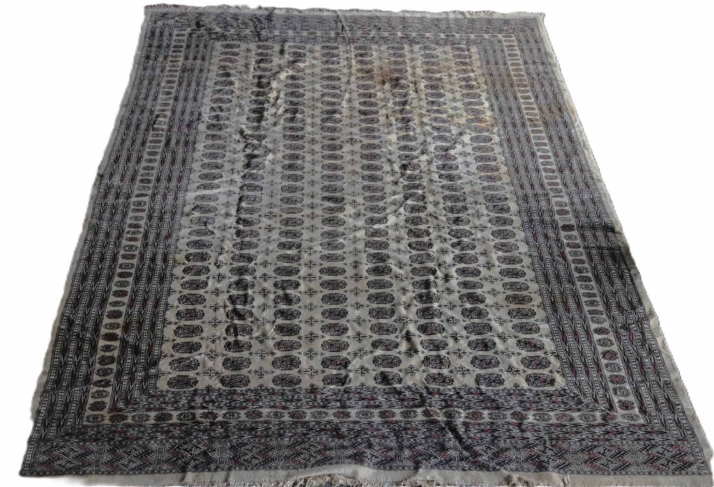 KILIM HAND WOVEN LARGE 14' ROOM SIZE CARPET (1 of 8)