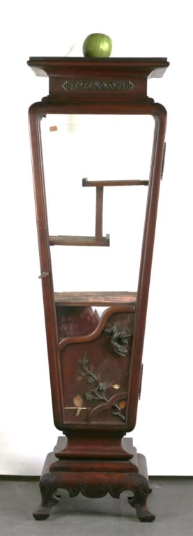 GABRIEL VIARDOT, IMPORTANT PEDESTAL VITRINE (1 of 10)