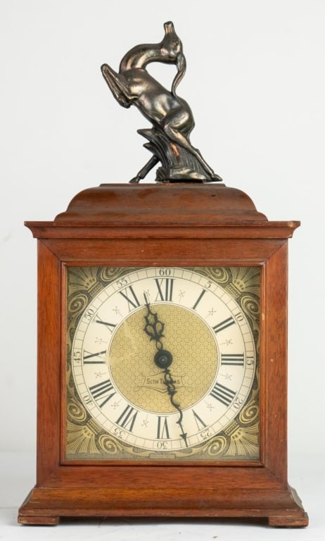 SETH THOMAS VINTAGE MANTLE CLOCK WITH GAZELLE (1 of 5)